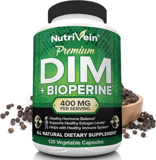 Nutrivein DIM Supplement 400Mg Diindolylmetha