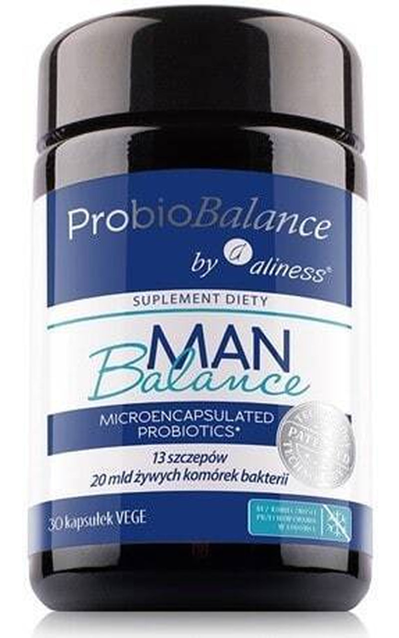 ALINESS Probiobalance Man (Probiotic for Men) 30 Vcaps