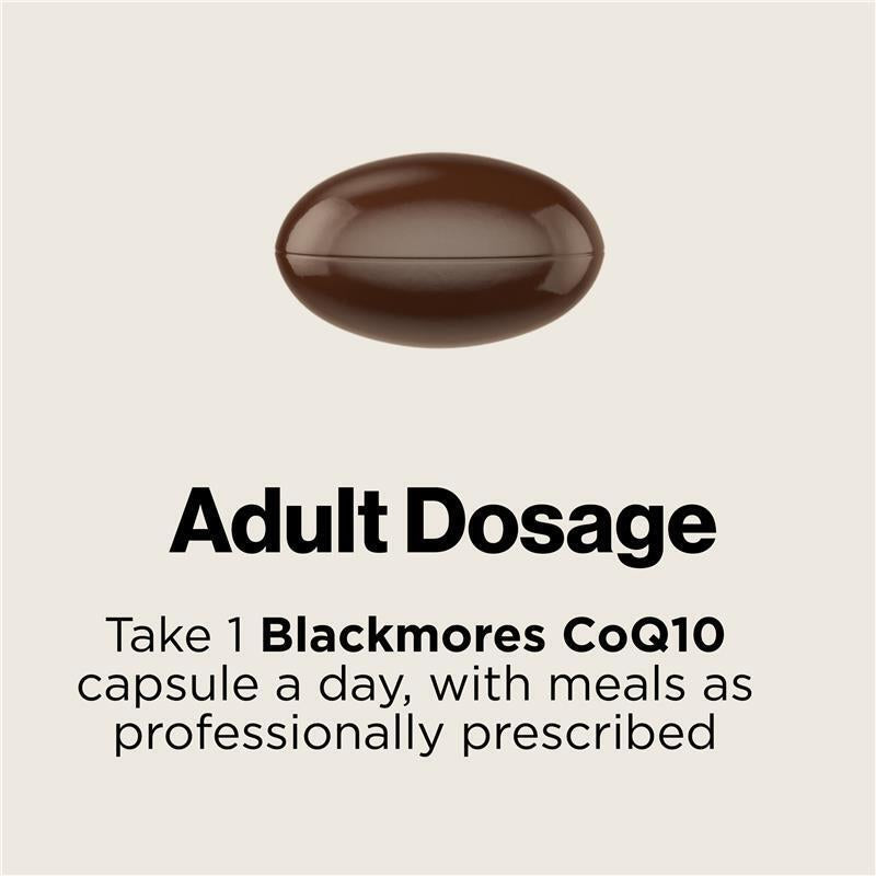 Blackmores Coq10 150Mg High Potency 125 Capsules Exclusive Size