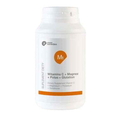 INVEX REMEDIES Vitamin C Magnesium Potassium Glutathione 450G