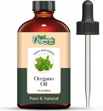 Organic Oregano 100% Pure & Natural Essential Oil - {118Ml/3.99 Fl Oz}