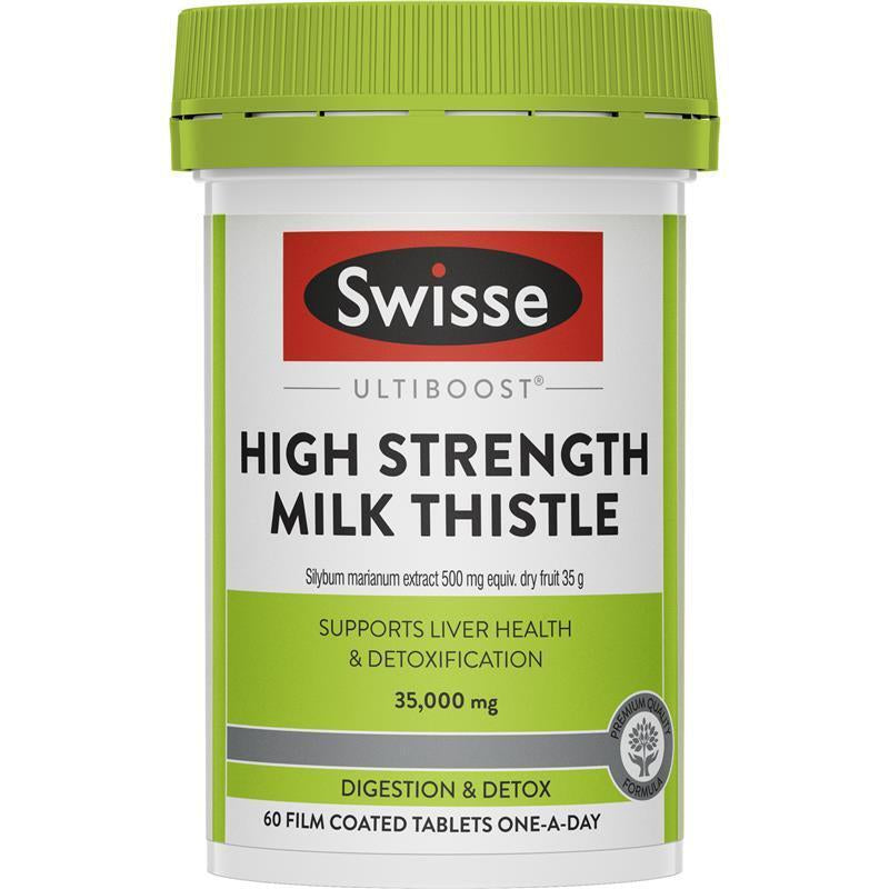 Swisse Milk Thistle 35000Mg 60 Tablets