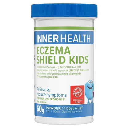 Inner Health Eczema Shield Kids Probiotic 60G Powder