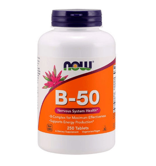 Vitamin B-50 (Nervous System Health) 250 Tablets