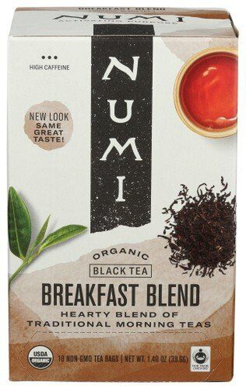 Numi Teas Tea Black Breakfast Blend 18 Bag