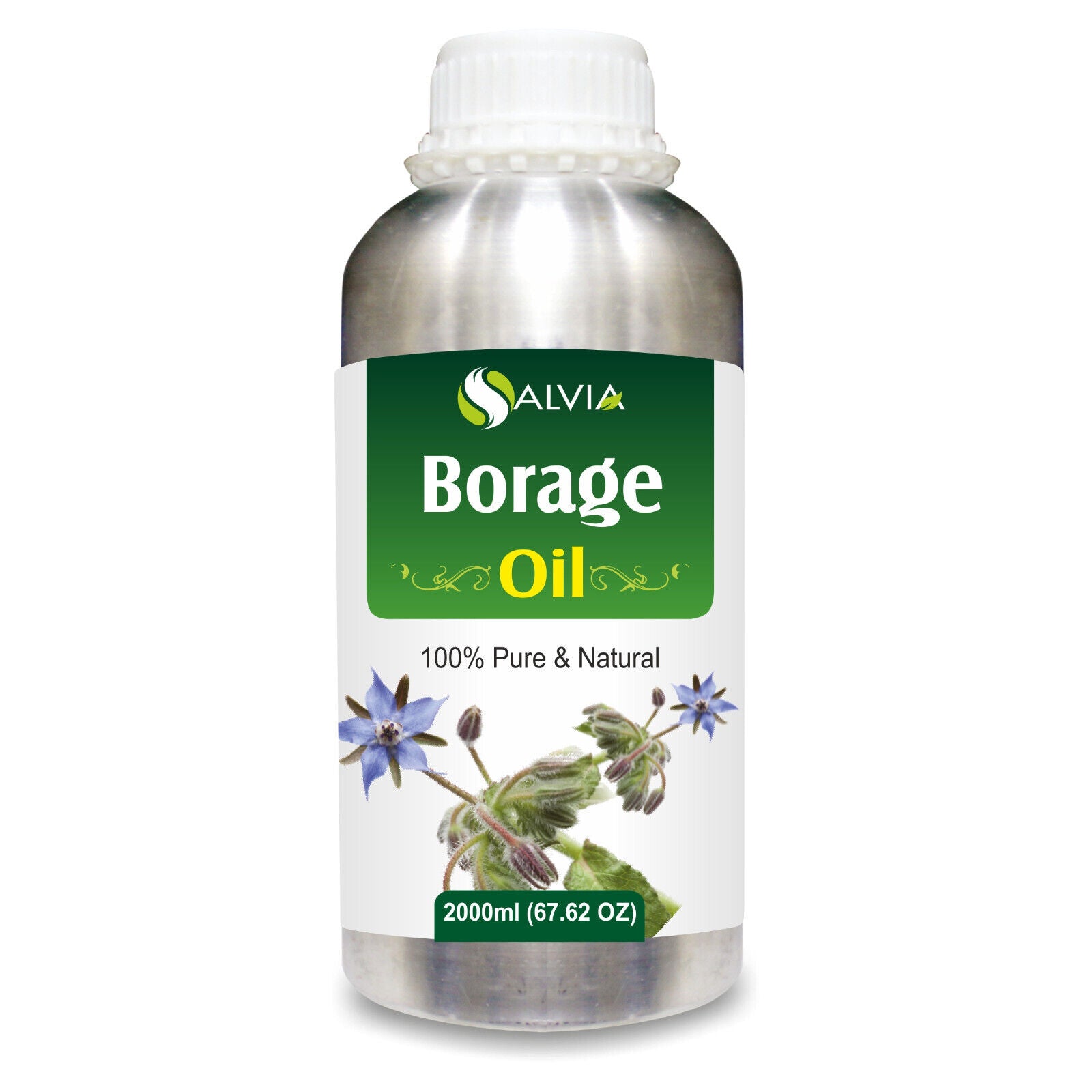 Borage (Borago Officinalis) 100% Pure & Natural Carrier Oil - [10Ml - 25 L].