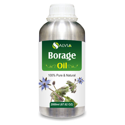 Borage (Borago Officinalis) 100% Pure & Natural Carrier Oil - [10Ml - 25 L].