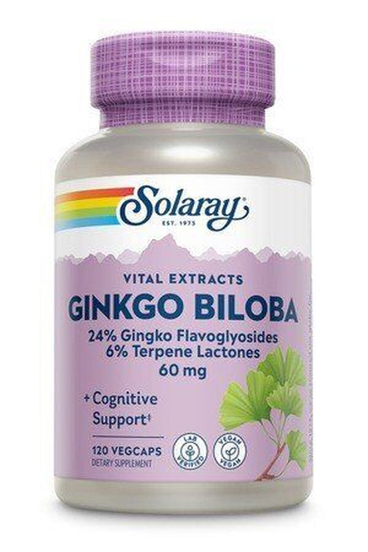 Ginkgo Biloba Extract 60Mg 120 Vegcap