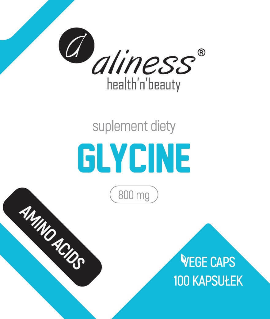 ALINESS Glycine 800Mg (Vegan Amino Acid) 100 Capsules