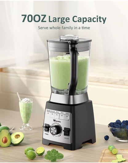 New Professional High Power Commercial Countertop Blender 1450W 70Oz BPA Free