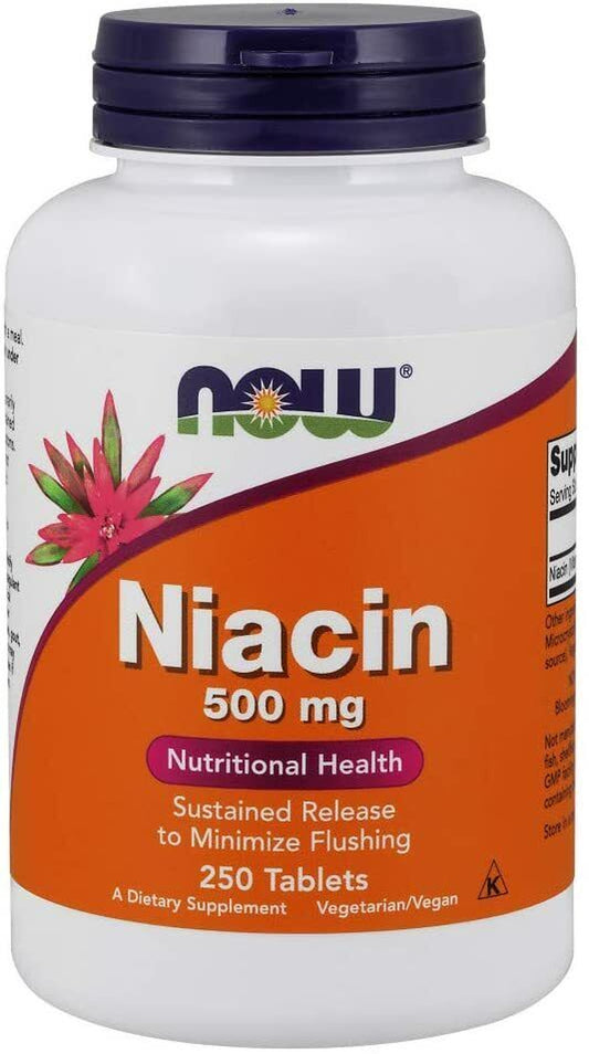 Niacin 500Mg (Vitamin B3) 250 Tablets