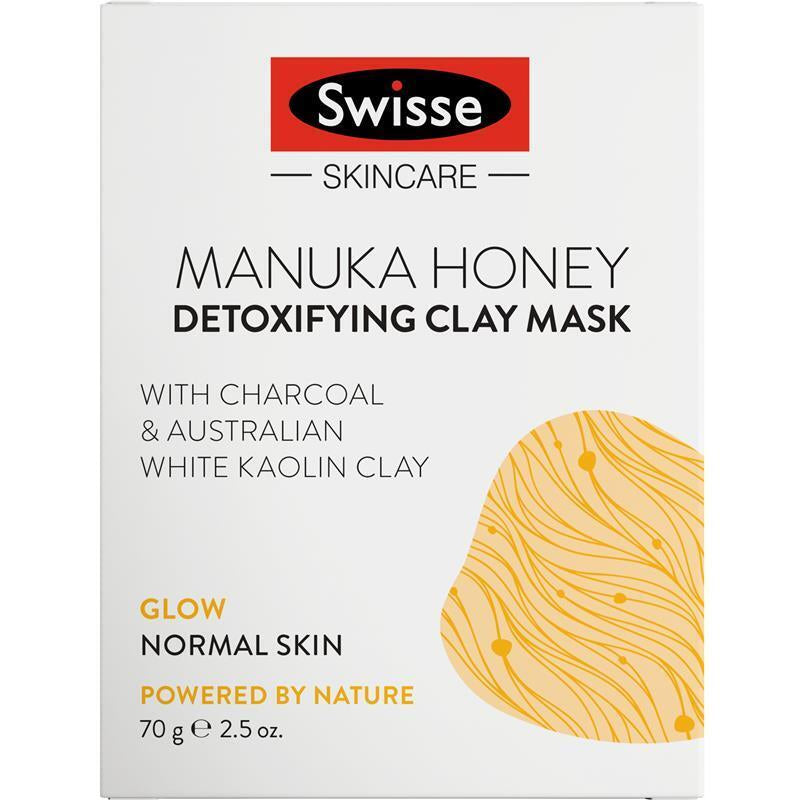 Swisse Skincare Manuka Honey Detoxifying Facial Clay Mask 70G