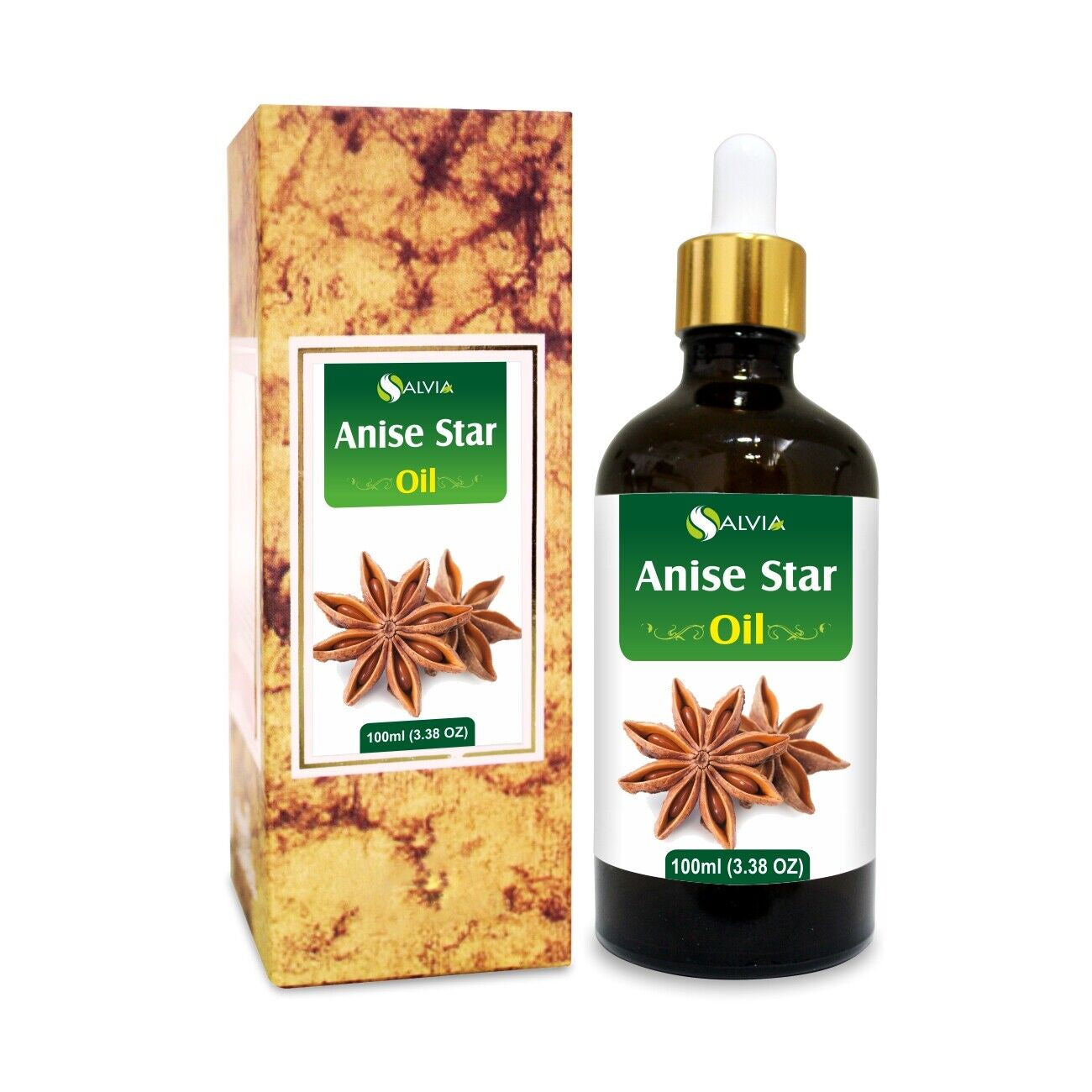 Anise Star (Illicium Verum) 100% Pure & Natural Essential Oil - [10Ml - 25 Ltr].