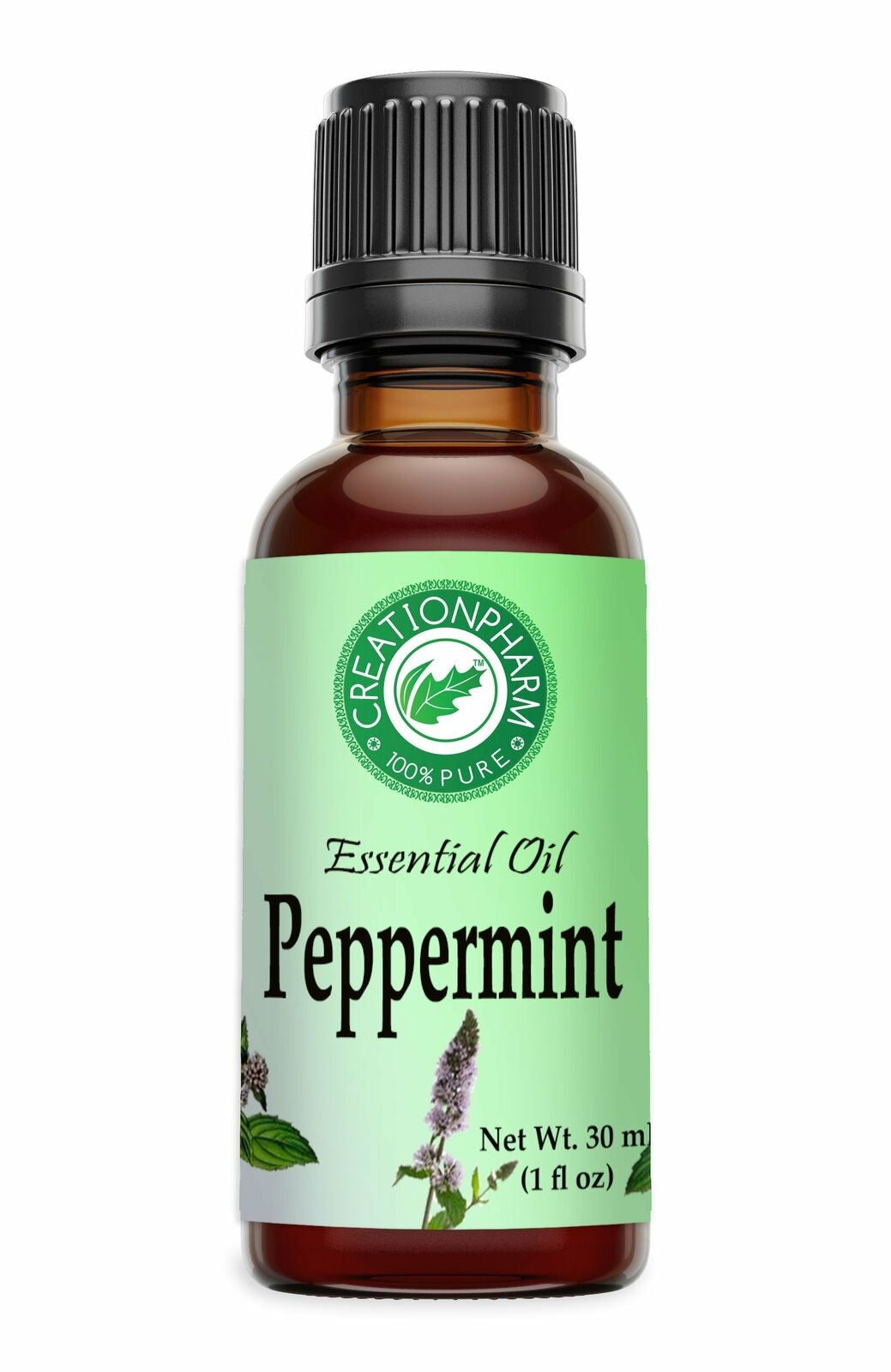 Peppermint Essential Oil 100% Pure Creation Pharm - Aceite Esencial De Menta