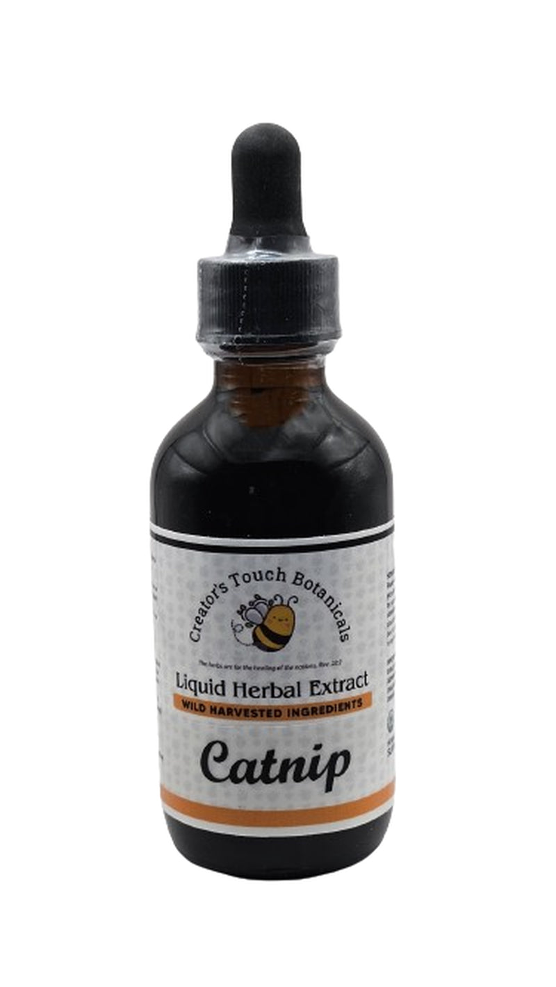 Catnip Tincture Organic, 1Oz Stress Relief, Mild Pain Relief, Sleep, Calmative