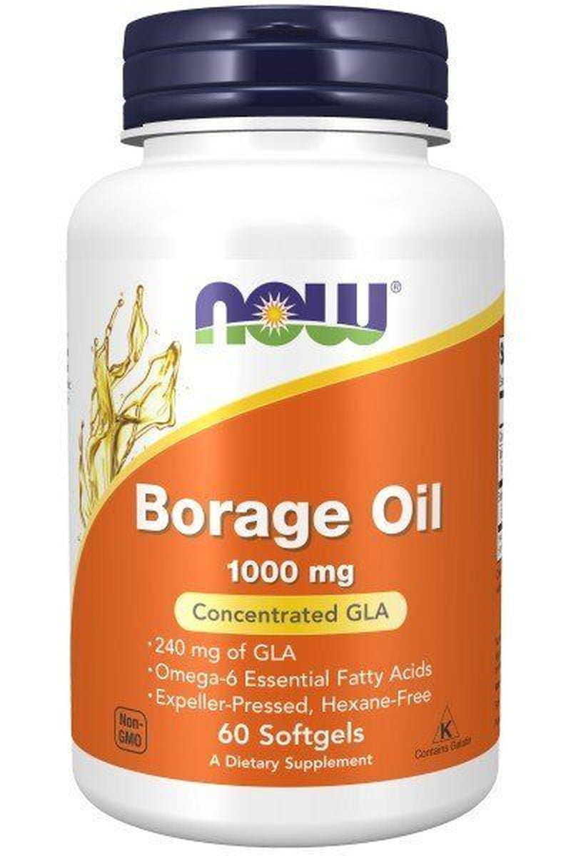 Borage Oil 1000Mg 60 Softgel