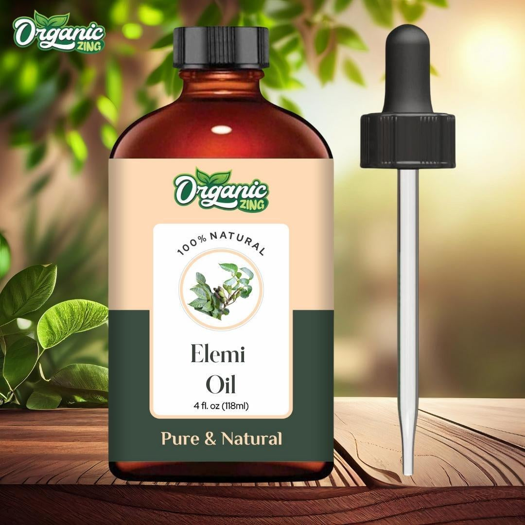 Organic Elemi 100% Pure & Natural Essential Oil - {118Ml/3.99 Fl Oz}