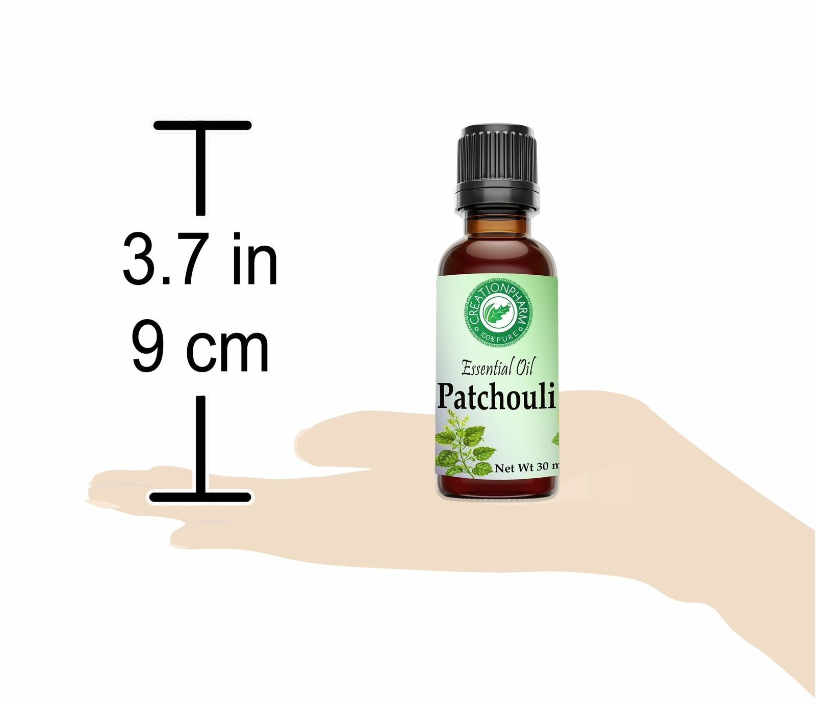 Patchouli Essential Oil 100% Pure Creation Pharm - Aceite Esencial De Pachuli