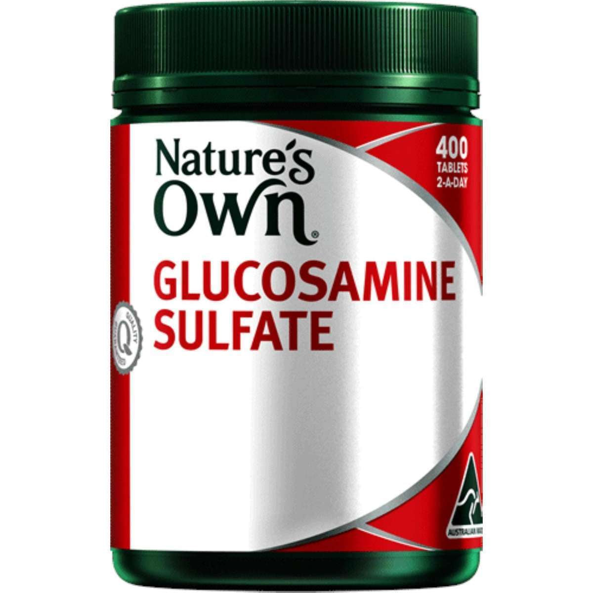 Nature'S Own Glucosamine Sulfate 400 Tablets