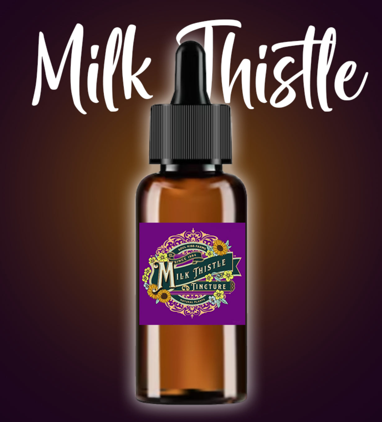 Milk Thistle Extract Liquid Milk Thistle Tincture LIVER DETOX Made in USA