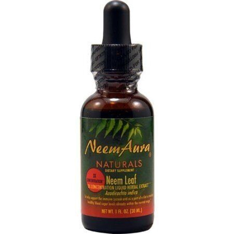 Neem Aura Neem Extract 'Triple Potency' Organic 1 Oz Liquid