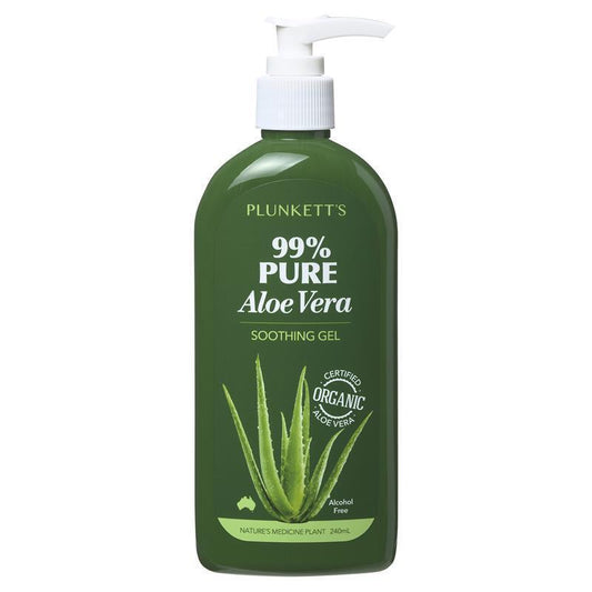 Plunketts 99% Pure Aloe Vera Soothing Gel 240Ml