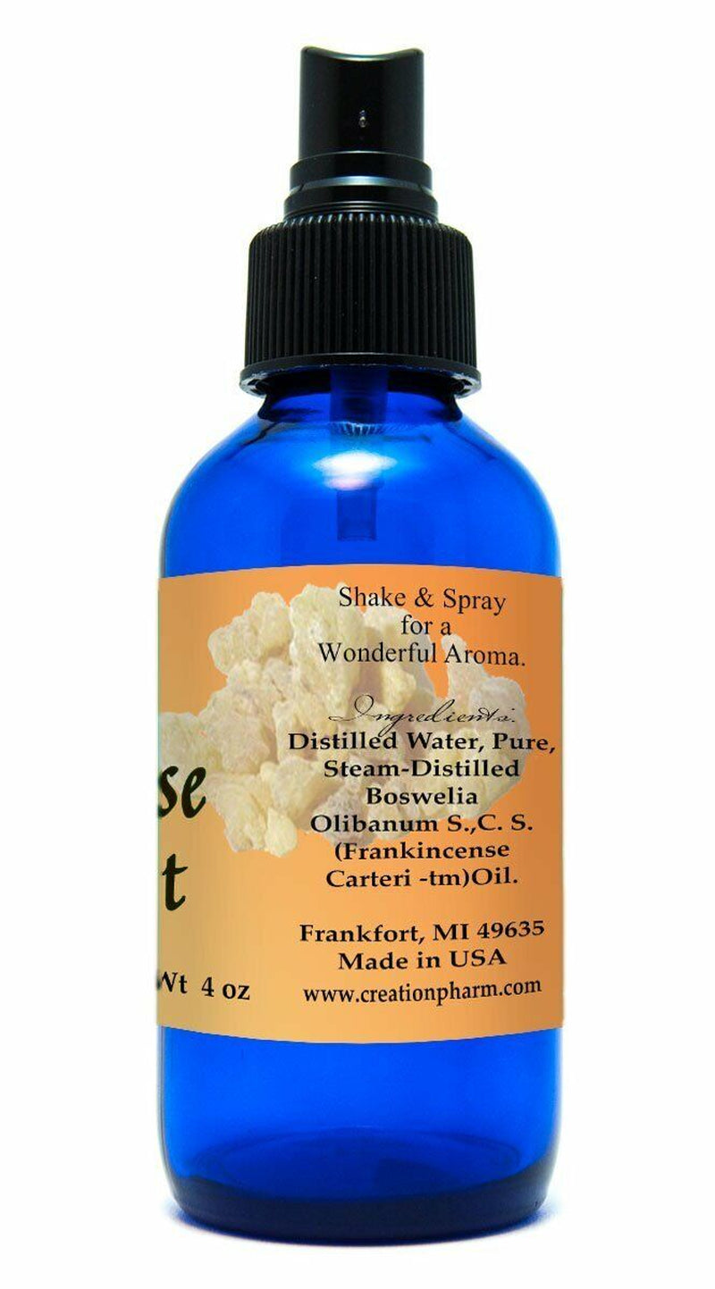 Frankincense Aroma Mist Diffuser: Diffused in Distilled Water via a 4 Oz