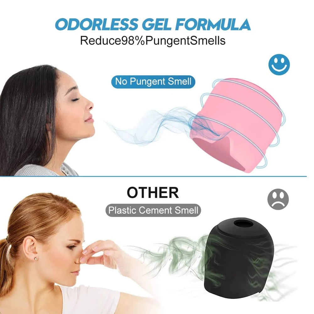 Reusable Hot or Cold Gel Pack for Migraine Relief & Tension Headache 