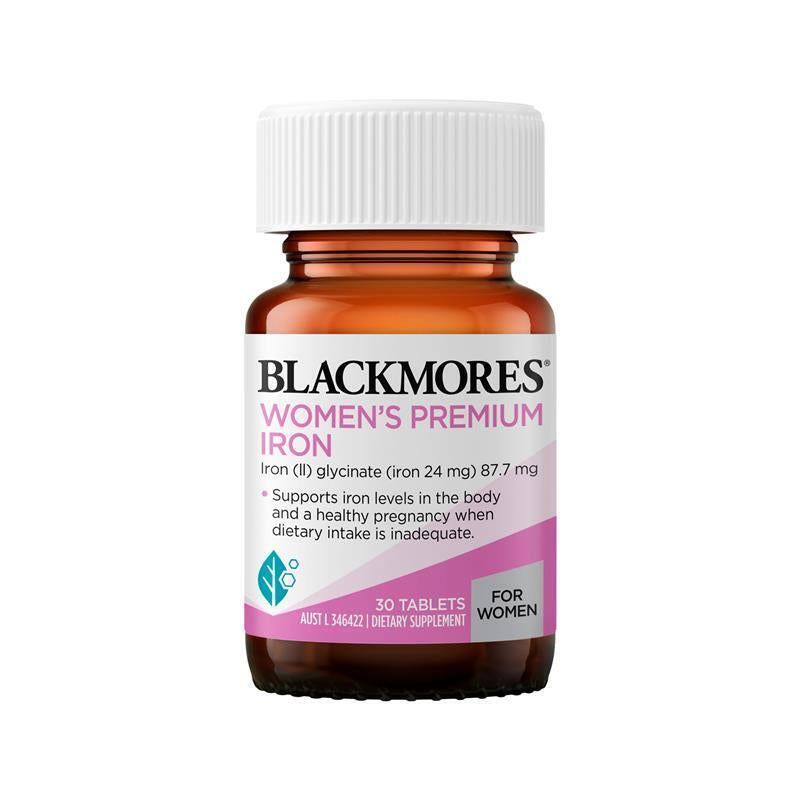 Blackmores Womens Premium Iron 30 Tablets