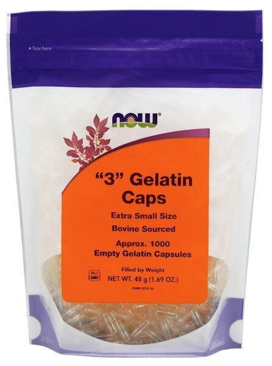 Gelatin Caps #3 1000 Capsule