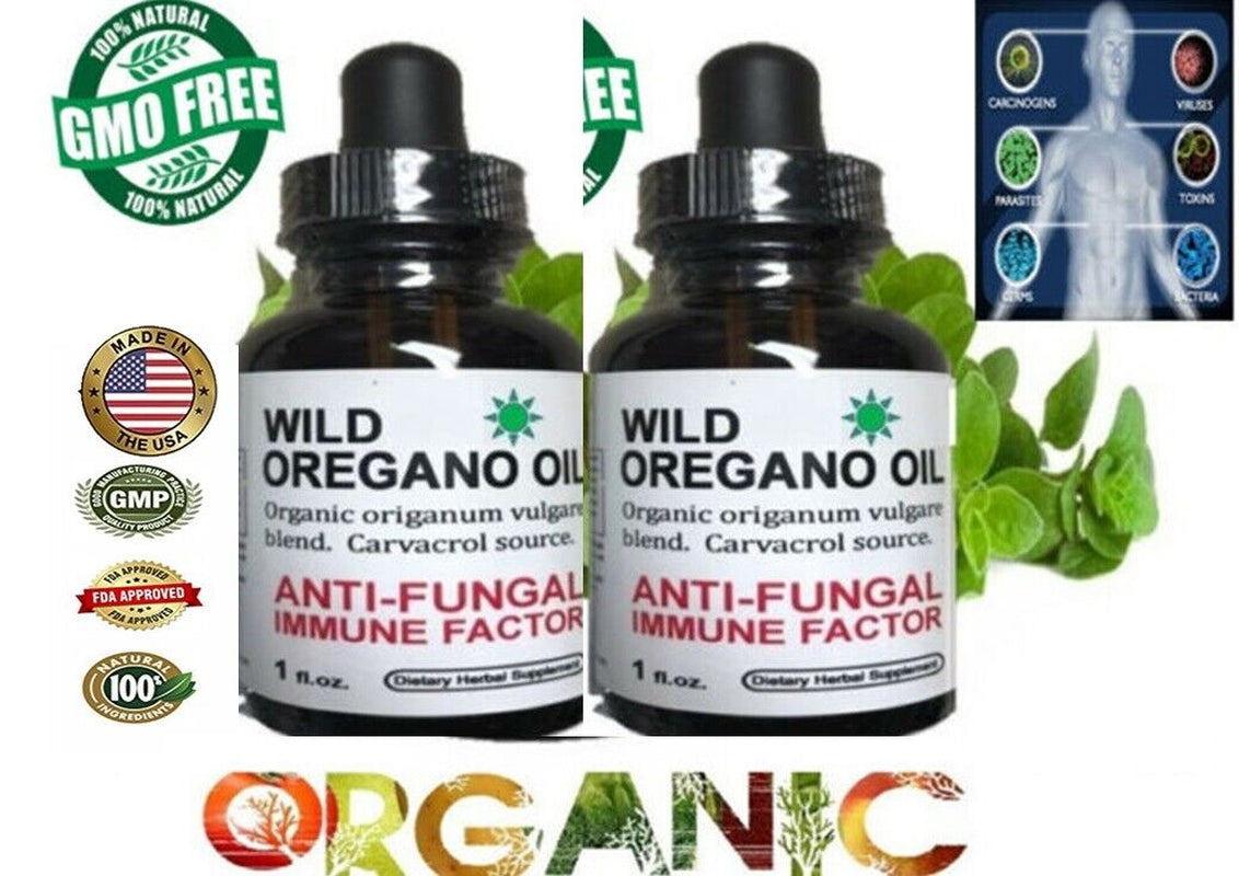 OREGANOL Oil of Oregano Oil  x2 PACK  60 Ml North American Herb