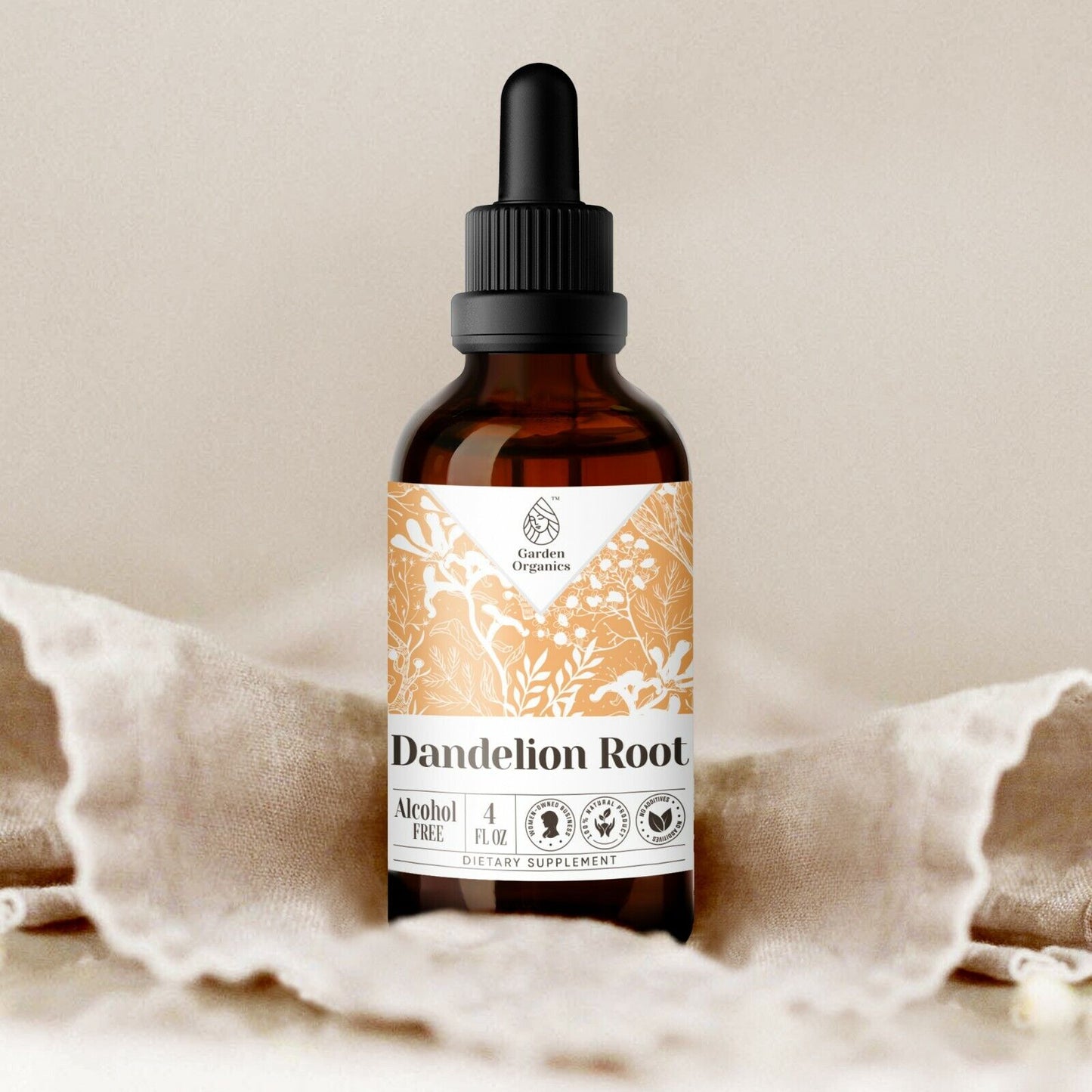 Organics Dandelion Root Tincture Alcohol-Free