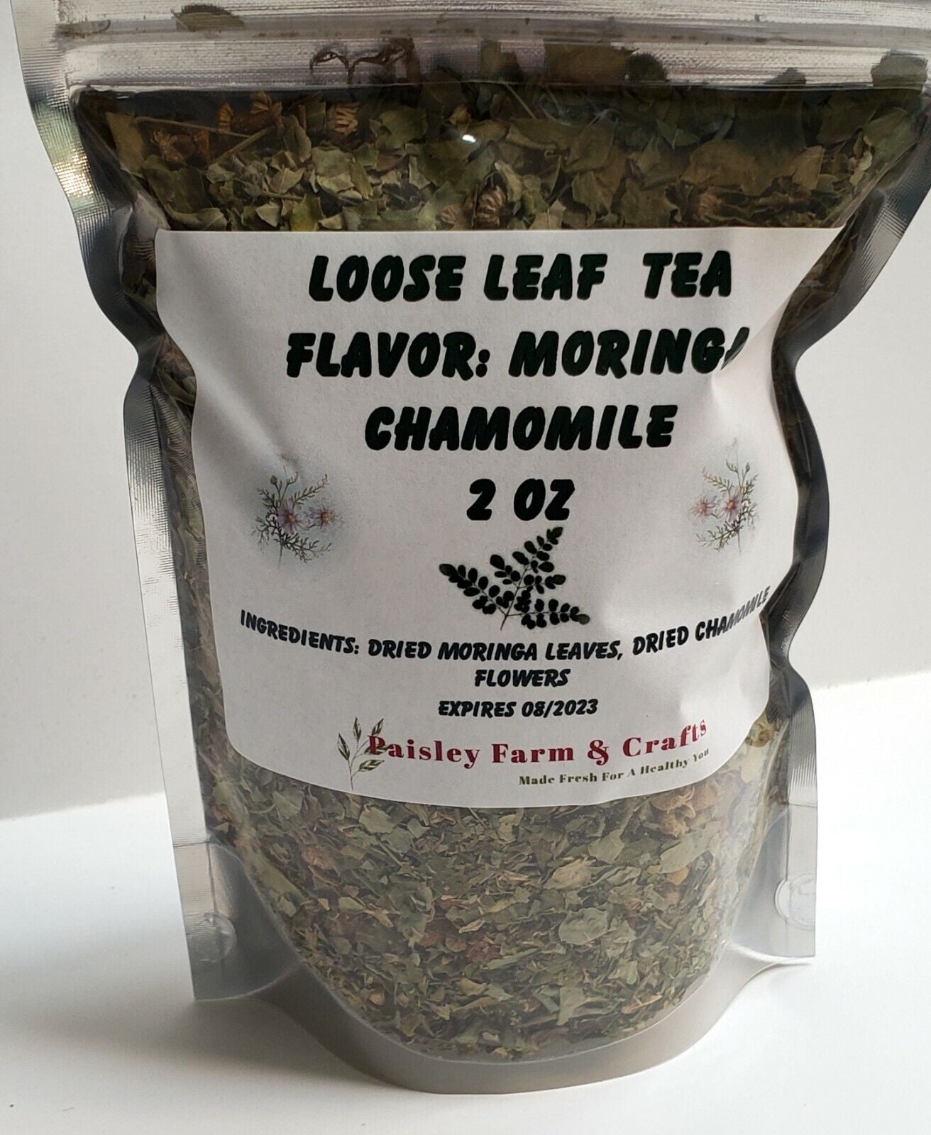 Moringa Loose Leaf Tea - Variety of Flavors!