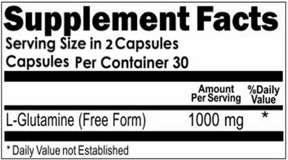 L-Glutamine 1000 Mg, Gastrointestin