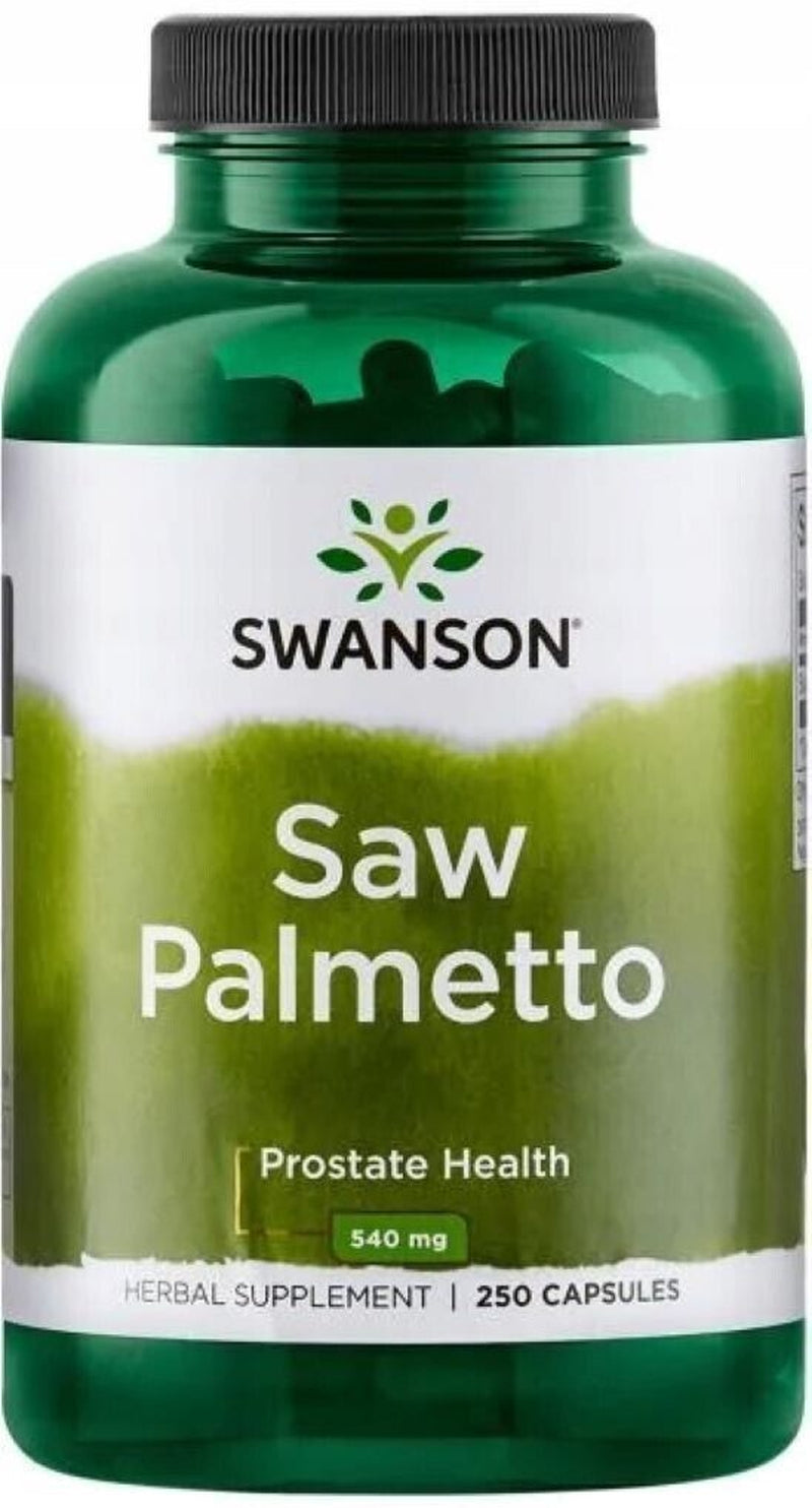 SWANSON SAW PALMETTO 540Mg 250 Capsules SABAEL PALM