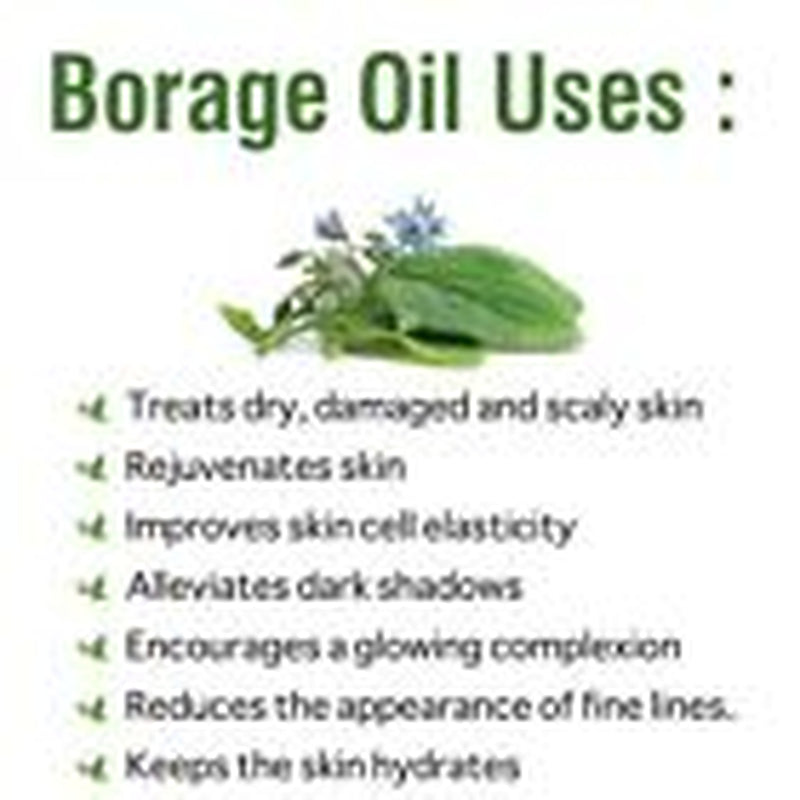 Borage (Borago Officinalis) 100% Pure & Natural Carrier Oil - [10Ml - 25 L].