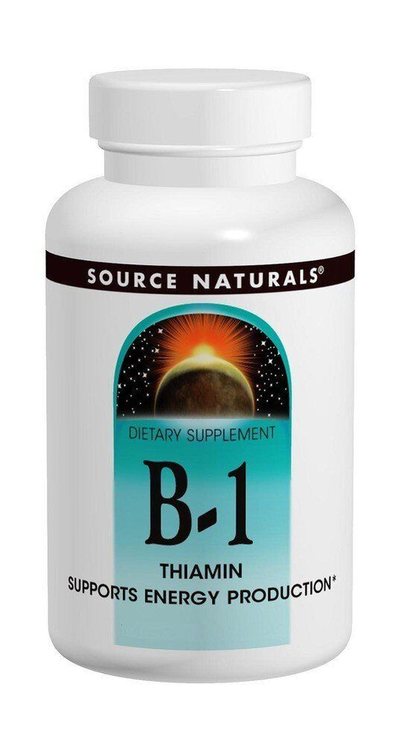 Source Naturals, Inc. Vitamin B-1 100Mg 100 Tablet