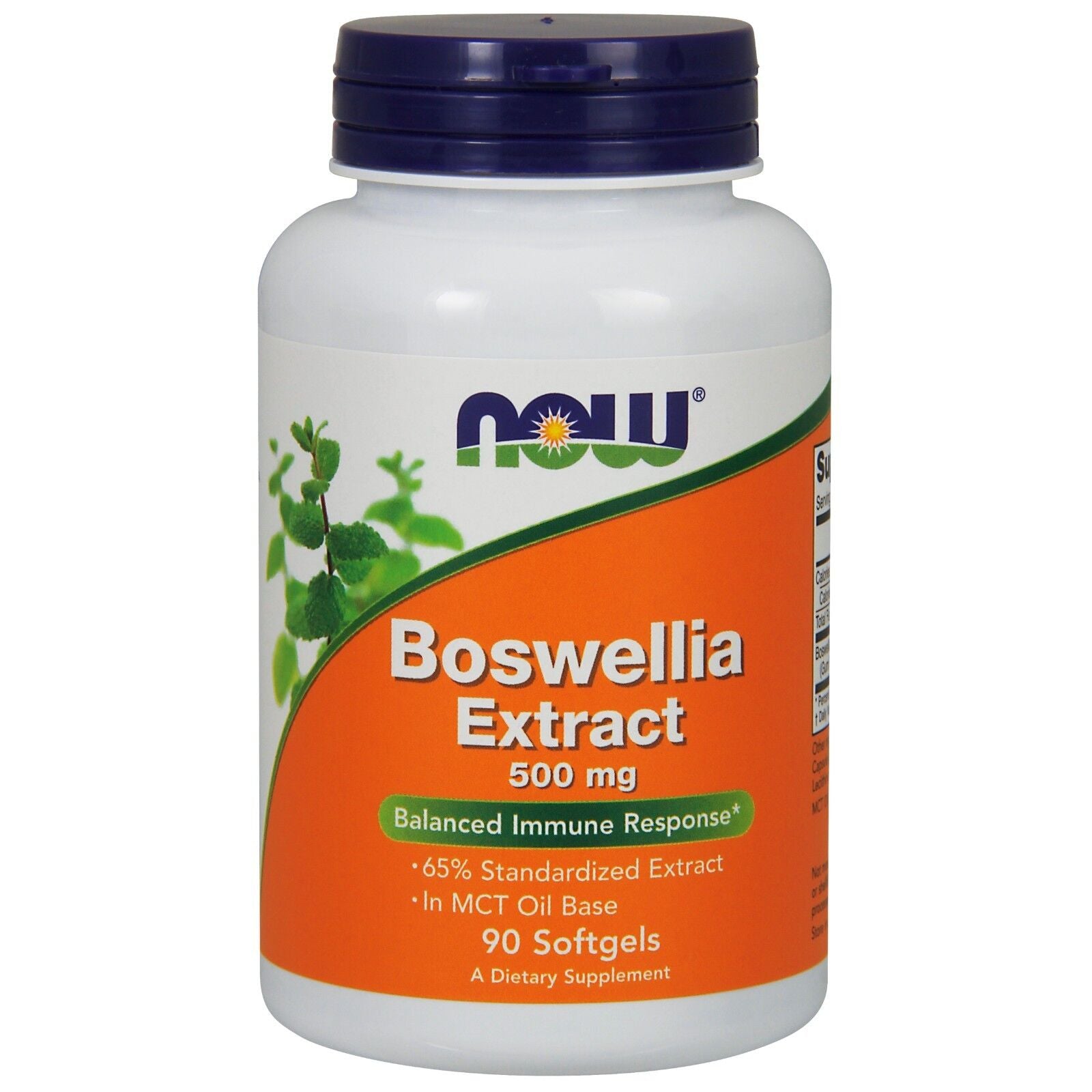 NOW Foods Extracto De Boswellia, 500 Mg, 90 Cápsulas Blandas