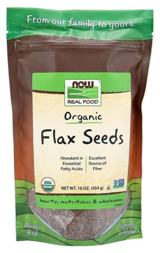 Flax Seeds, Organic 1 Lbs Seed