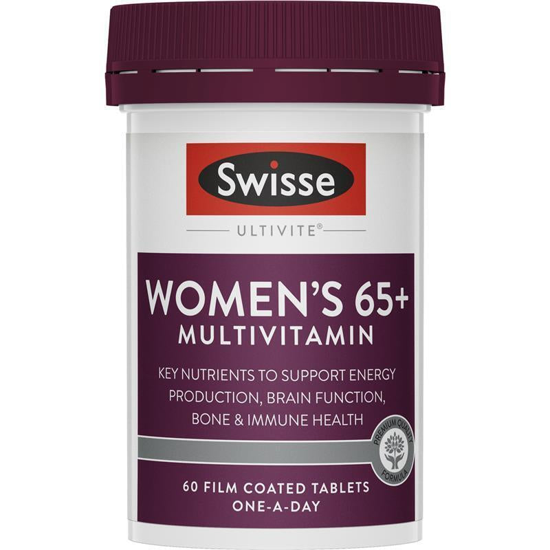 Swisse Womens Multivitamin 65+ 60 Tablets