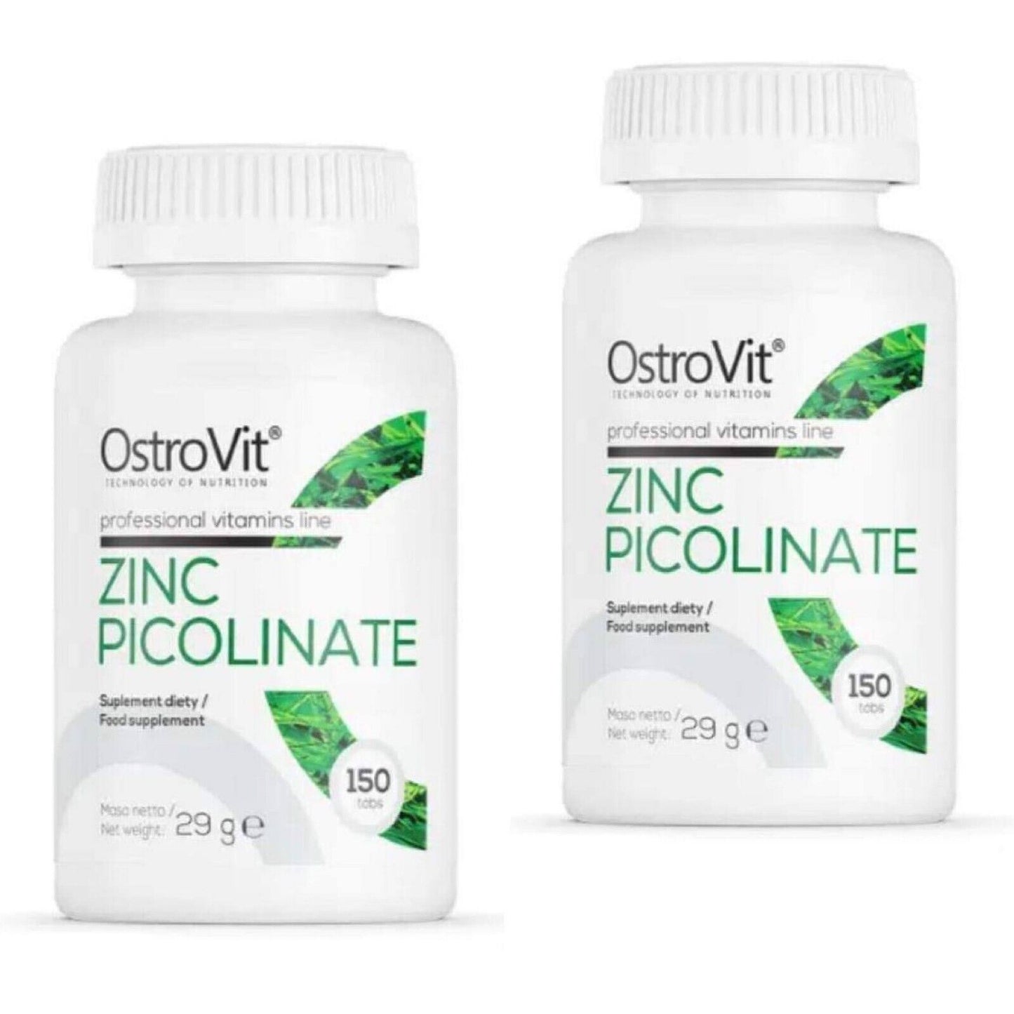 Ostrovit Zinc Picolinate 2 X 150 Tablets Dietary Supplement