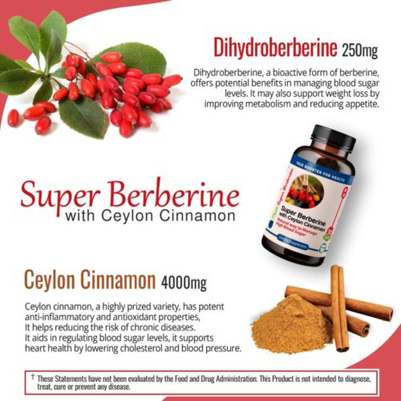 Organic Berberine Ceylon Cinnamon Dihydroberberi