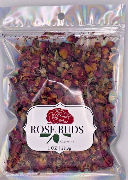 Rose Buds Red Flower Organic Rosa Canina Natural 28.3G / 1 Oz Tea Stress Herb