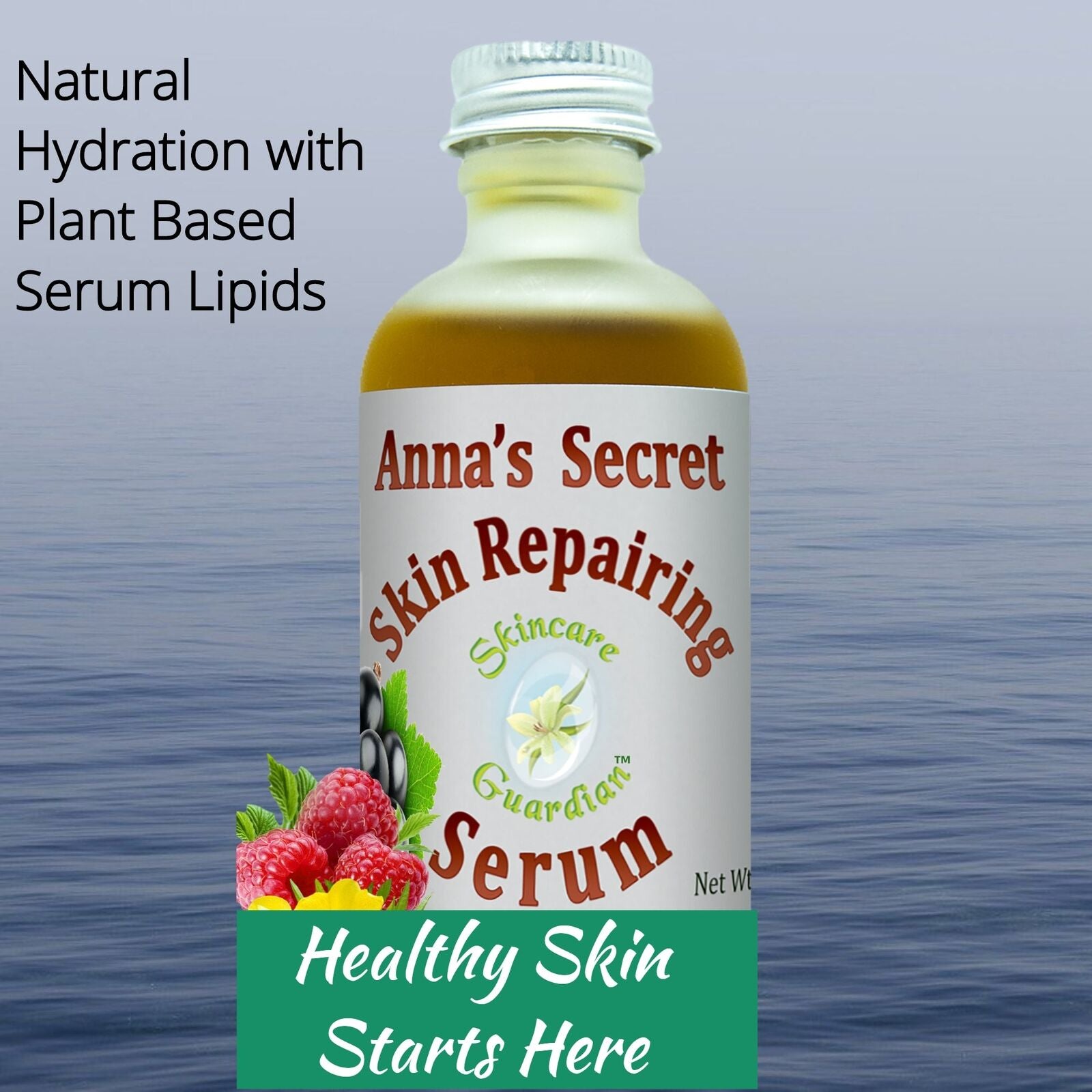 Anna'S Secret Skin Repair Serum (Serum Reparador De Piel) 2 Oz Lipid Nutrients