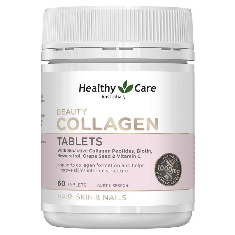 Healthy Care Beauty Collagen Tablets 60 Tablets