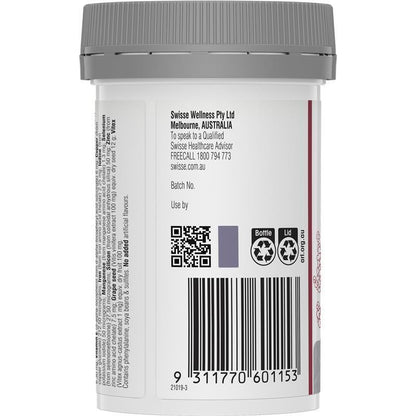 Swisse Hair Nutrition for Women 60 Capsules