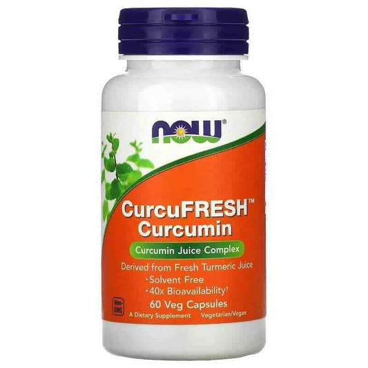 Curcufresh 60 Vegetarian Capsules Curcumin Juice Complex