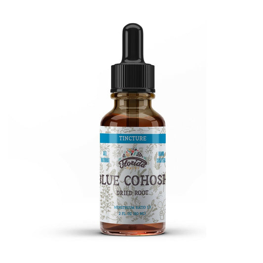 Blue Cohosh Tincture, Organic Extract Drops (Caulophyllum Thalictroides)