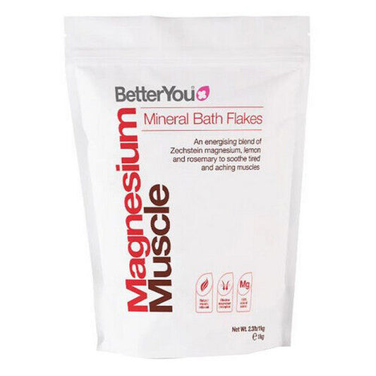 Magnesium Muscle Flakes 2.3 Lbs by Betteryou