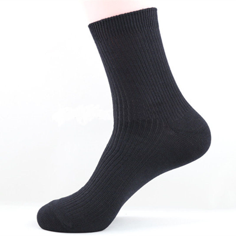 Organic Bamboo Socks 3 Pairs Unisex Knitted Odour Resistant Casual/Dress Socks